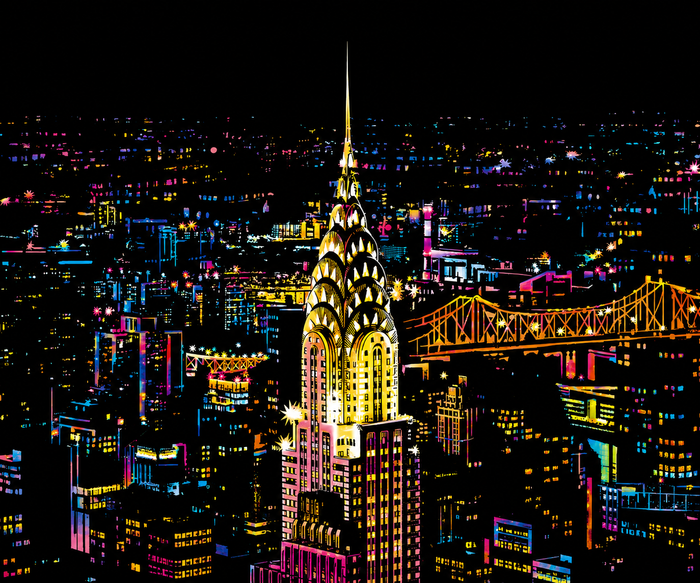 Neon Nights in Manhattan 🌃🗽✨