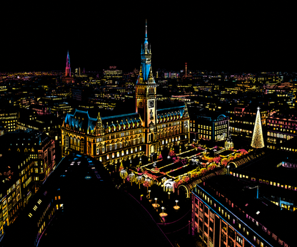 Hamburg After Dark 🇩🇪🌙✨