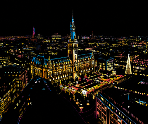 Hamburg After Dark 🇩🇪🌙✨