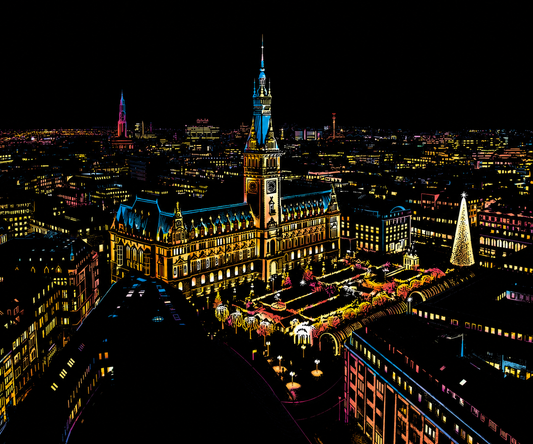Hamburg After Dark 🇩🇪🌙✨