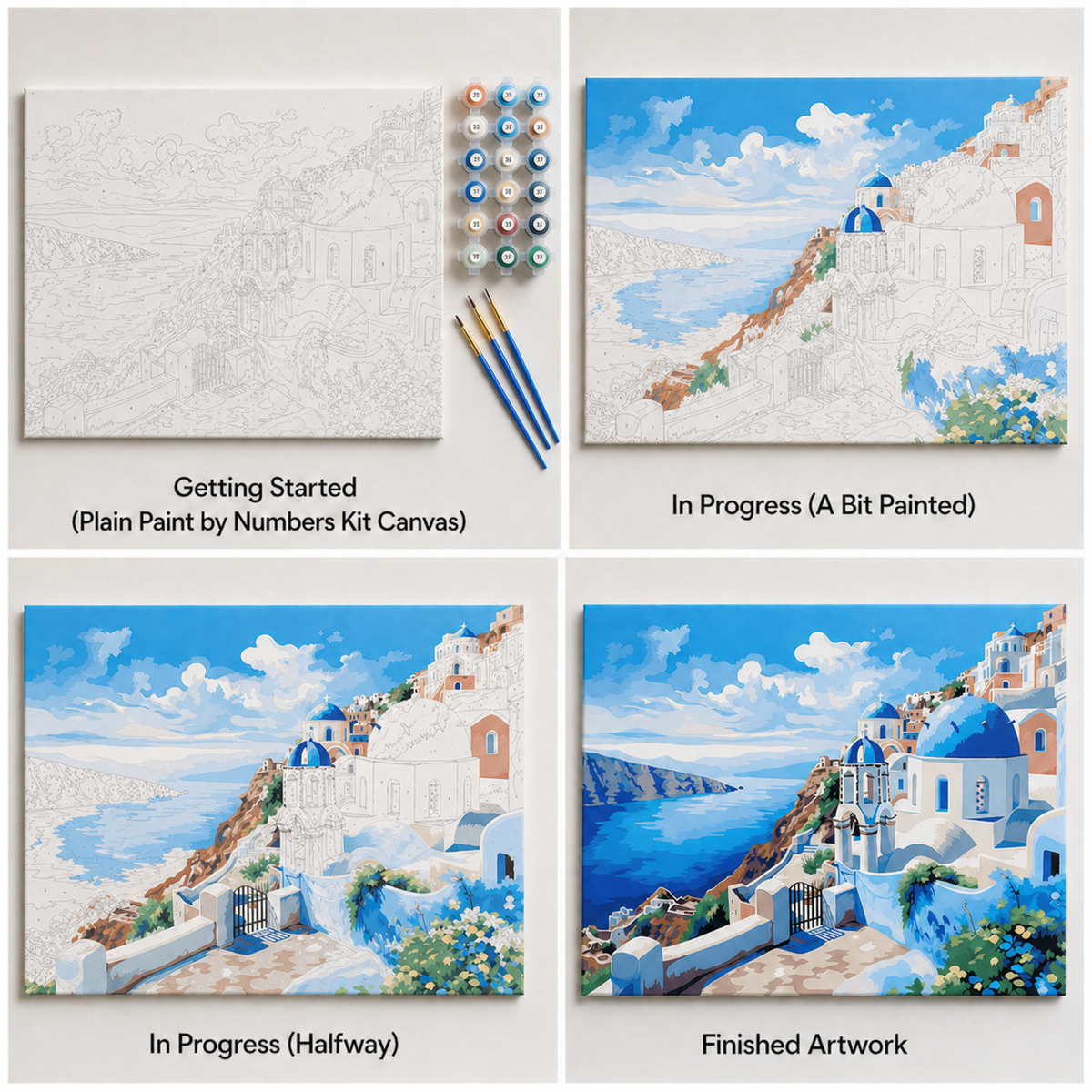 Santorini Blue Escape