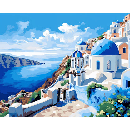 Santorini Blue Escape