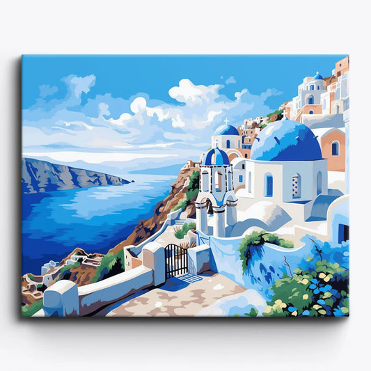 Santorini Blue Escape